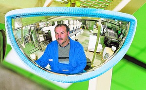 lusterko przednie do wózka widłowego